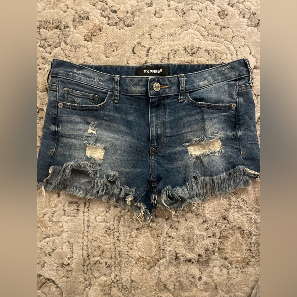 Express Distressed Shorts - Sz 8